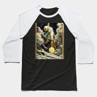 Astronaut Tarot Baseball T-Shirt